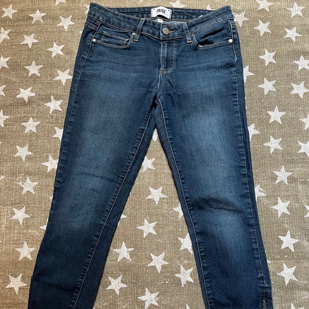 Paige Verdugo Ankle Jeans Size 28